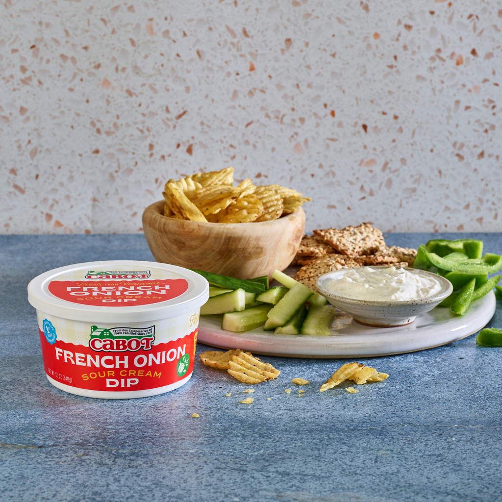 Cabot Creamery French Onion Dip Cultured 12oz Dip 
