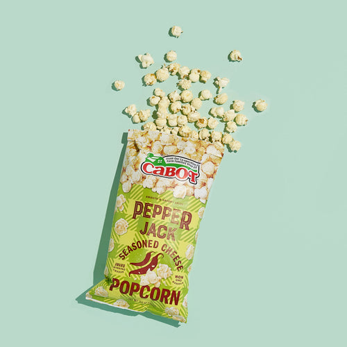 Pepper Jack Popcorn-Spec Food-Cabot Creamery