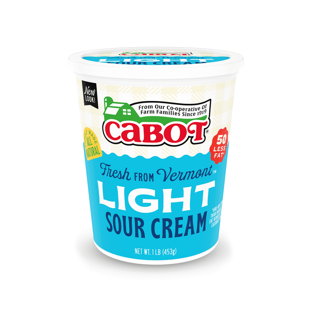 Cabot Creamery Lite Sour Cream Cultured 1lb Cultured 