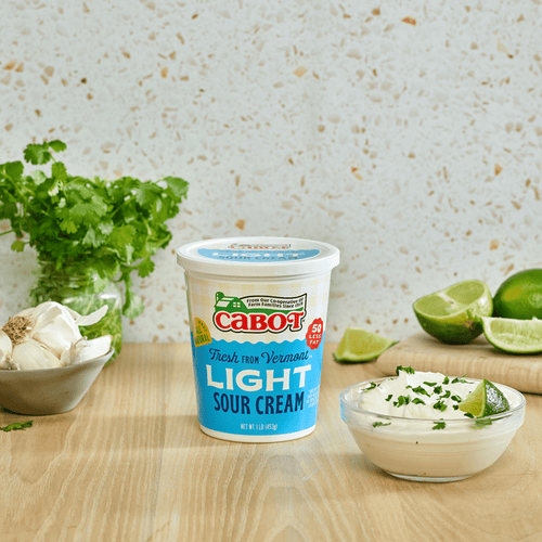 Cabot Creamery Lite Sour Cream Cultured 1lb Cultured 